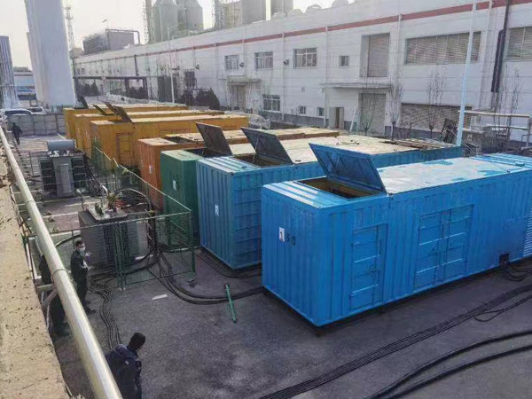 潮州柴油发电机出租案例展示